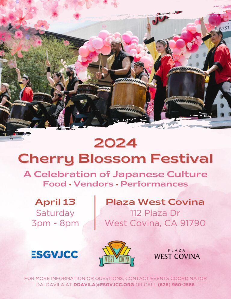 2024 Cherry Blossom Festival East San Gabriel Valley